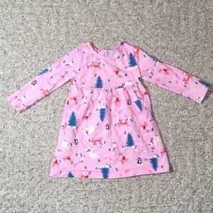 Wonder Nation Girls Holiday Dress. Size 18M